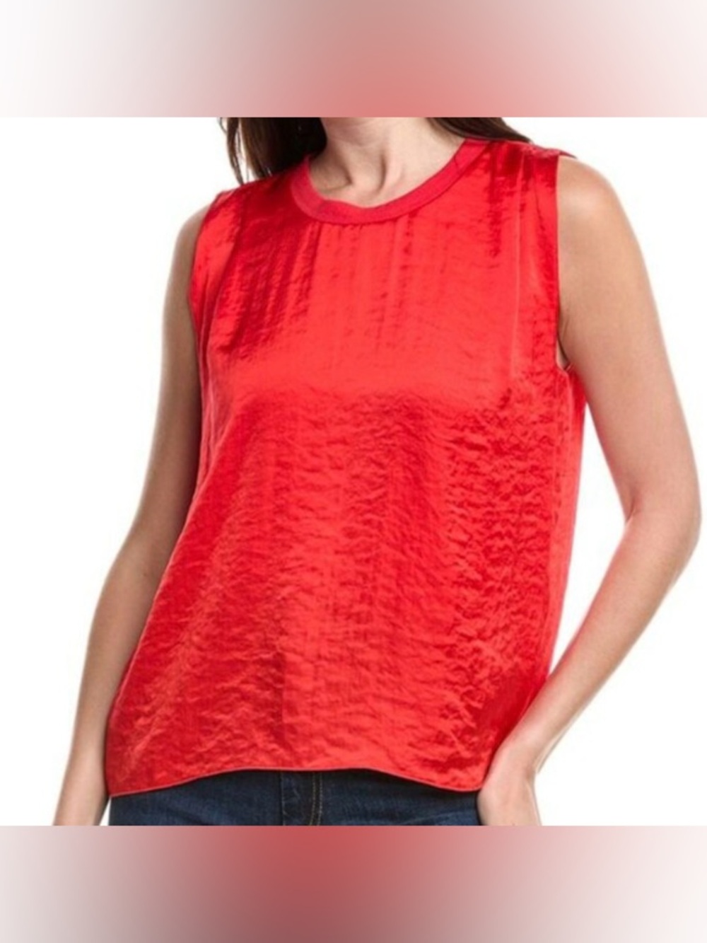 ❤️Free Shipping❤️ CAbi Ruby Red Complete Sleeveless Top- Size M